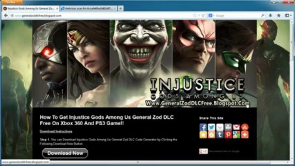 How to Get Injustice General Zod Character DLC Free