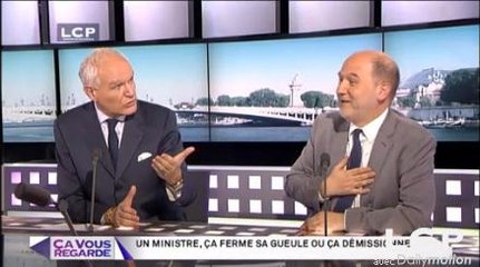 Ça Vous Regarde - Le débat : Un ministre, ça ferme sa gueule ou ça démissionne ?