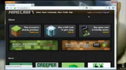 Minecraft Compte Premium Générateur [ July 2013 Update ]