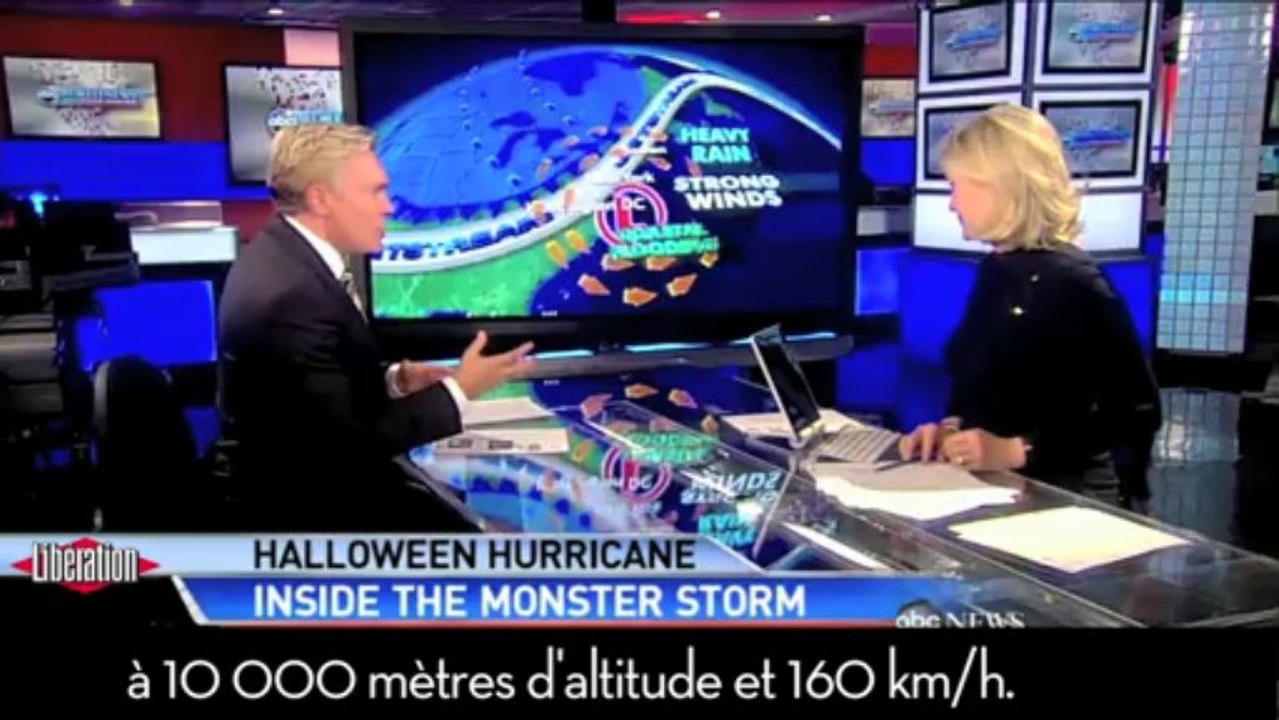 Ouragan Sandy :  le zapping vidéo