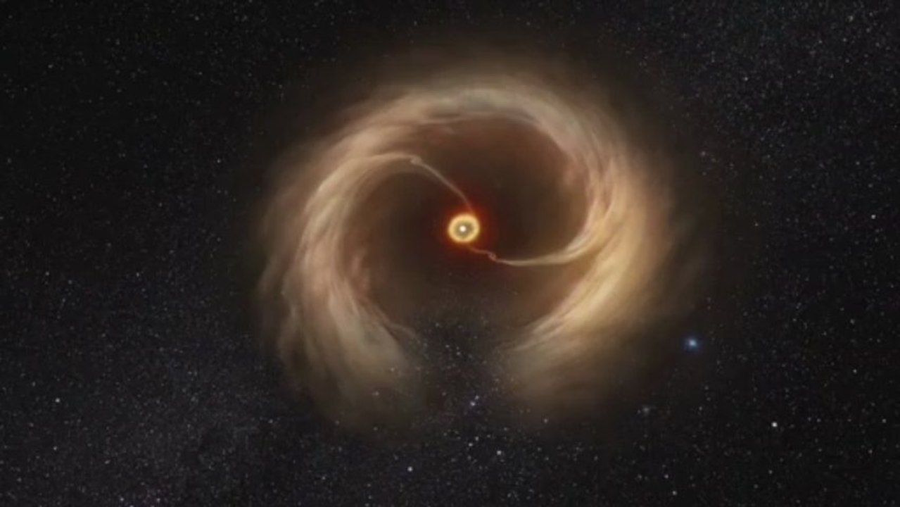 Etoile HD 142527, une géante gazeuse en train de naitre