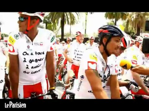 Tour de France : les peoples font la course pour sauver des enfants