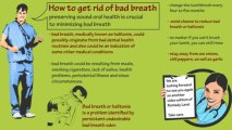 Bad breath remedies