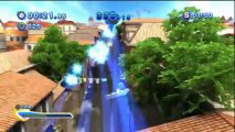 Sonic Generations - Rooftop Run Acte 2 - Défi 3 : Glissade sur les toits