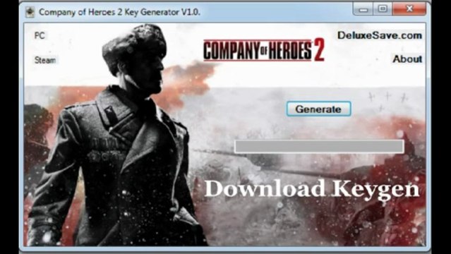 Company of Heroes 2 générateur de clé Télécharger maintenant {PC & STEAM KEYGEN}