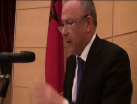 كلمة والي الجهة الشرقية السيد محمد مهيدية خلال حفل تنصيب والي الأمن الجديد عبد الباسط محتات بوجدة