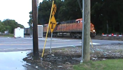 BNSF coal train southeast through Mableton Ga.