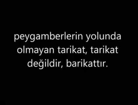 Bunlar tarikat değil, Allah yoluna kurulmuş barikatlardır! [Timurtaş Uçar Hoca]