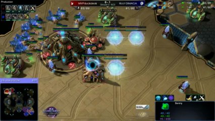 DIMAGA vs Duckdeok - Game 2 - WCS Saison 2 - Starcraft 2