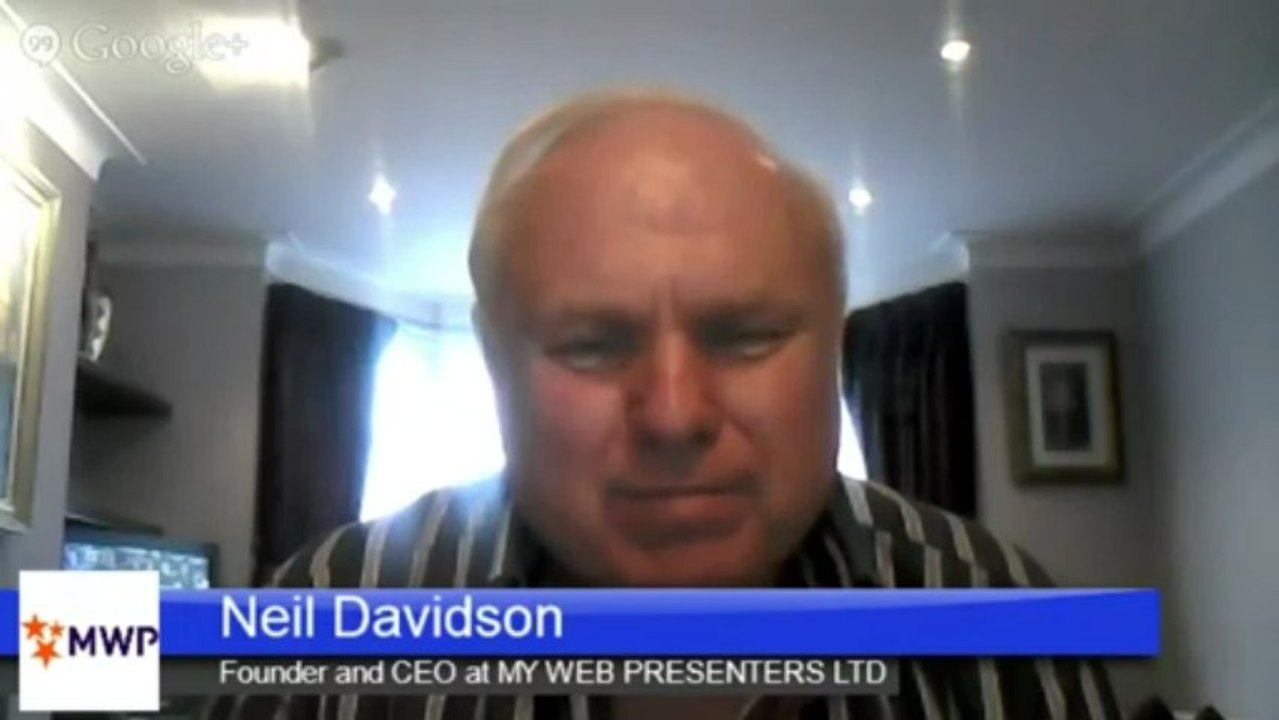 Google+ Hangout with Larry Kless and Neil Davidson, "Core of a Successful Corporate Video"