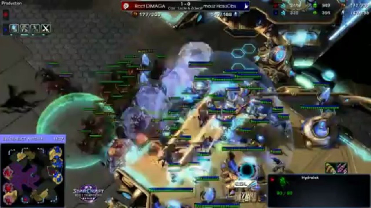 HasuObs vs DIMAGA - Game 2 - WCS Saison 2 - Starcraft 2