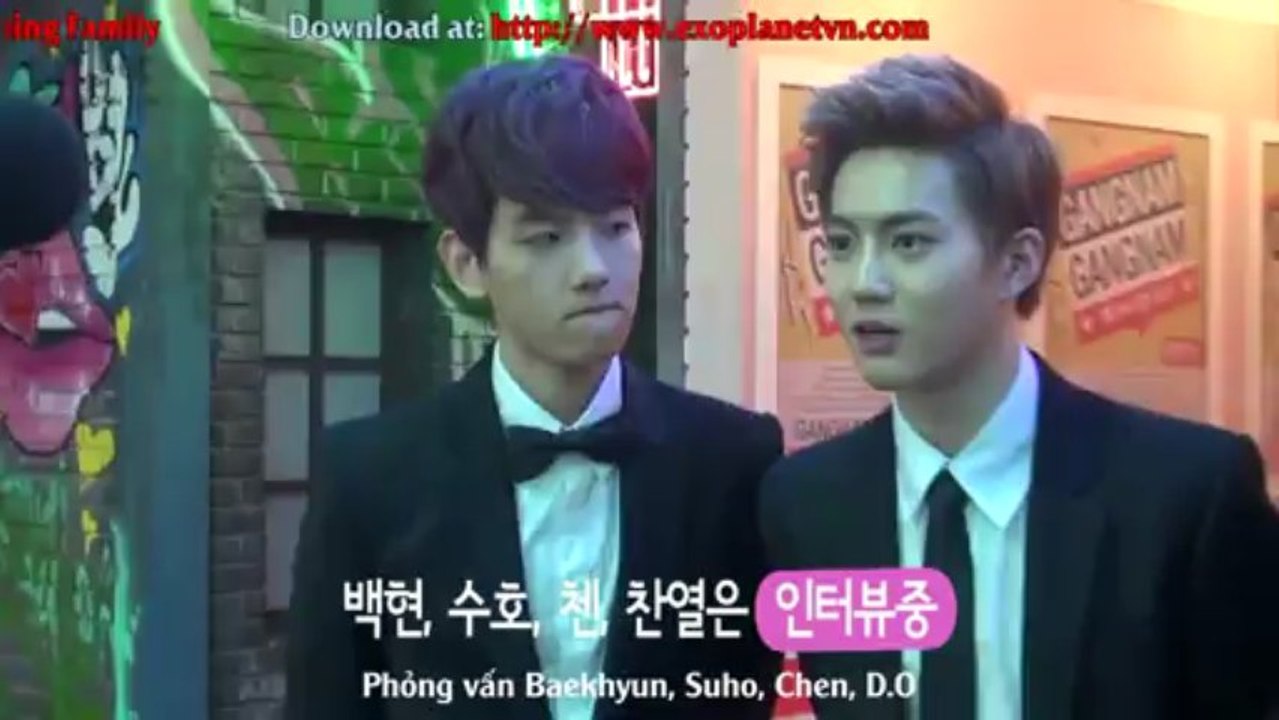 [Vietsub] [Korean Wave Star] 130626 EXO _ Gangnam Tourist Centre Open Ceremony [EXOPLANETVN.COM]