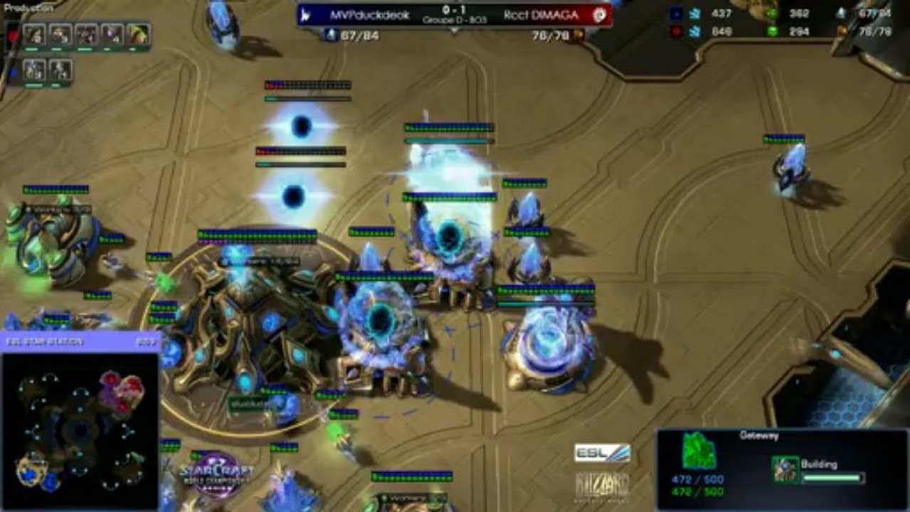 DIMAGA vs Duckdeok - LB - Game 2 - WCS Saison 2 - Starcraft 2