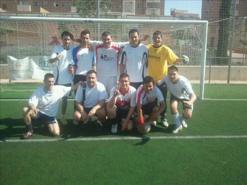 Pelicula de futbol de fotos del equipo Barona Retirados 2013