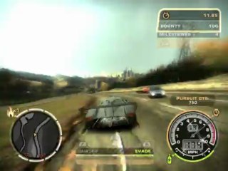 Needs For Speed: Most Wanted(2005) - Max Speed MOD Run, Pagani] - 171 mph!