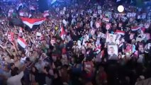 Egipto, dividido con Mursi y sin él