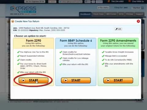 ExpressTruckTax an IRS Authorized E-File Provider