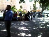 Evangelismo en plazas y parques tegucigalpa-honduras ( P.E Roy Alban )