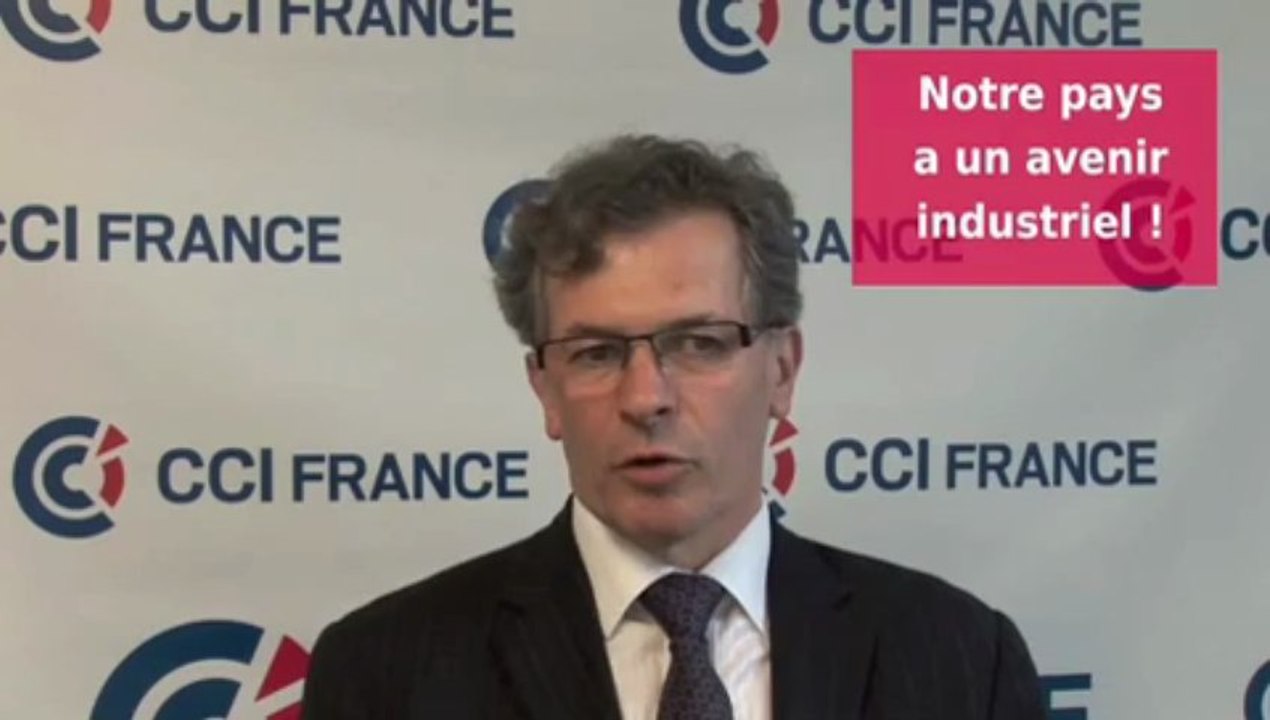 CCI France - Une minute pour parler d' industrie - JF. CLEDEL