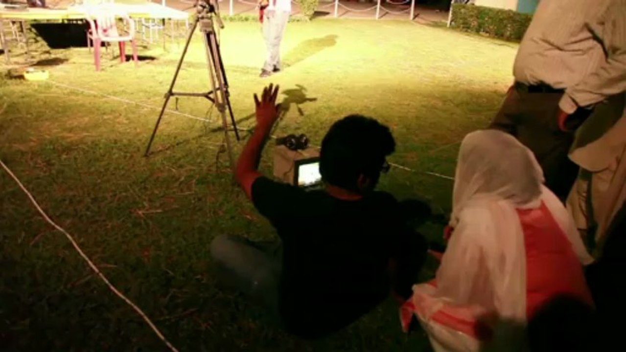 3d Projection Mapping on Building of PTV & Large Screen at PTV (Pakistan's state channel)