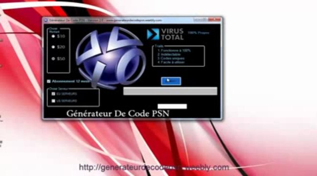 Générateur De Code PSN Comment Avoir Des Code PSN Gratuit 2013 - nouveau tuto Juillet - August 2013 Update