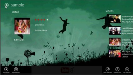 Track favorite Videos_Video Mix_windows8