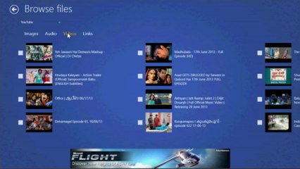 broswing for web media