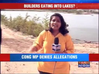 Encroaching lakes in Hyderabad?