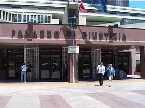 Napoli - Conclusa la seconda udienza del processo calciopoli (03.07.13)