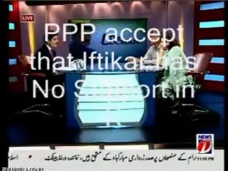 Mubasher Lucman on 12 May 2007 Karachi Violence - 2 (NEWS ONE TV ONE 2008)