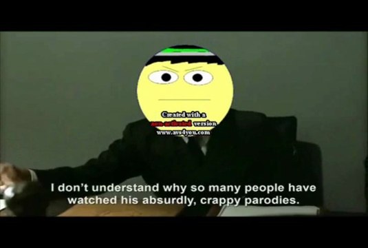 Hitler is informed Hitler Rants Parodies has 40 million views - Cartoon Version
