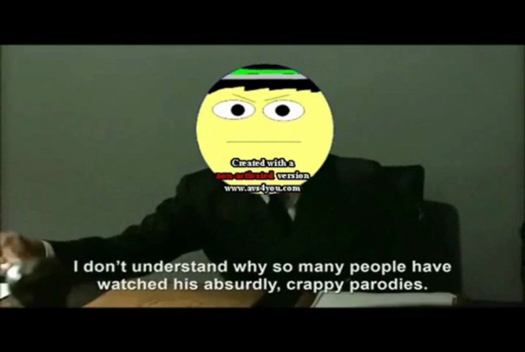 Hitler is informed Hitler Rants Parodies has 40 million views - Cartoon Version