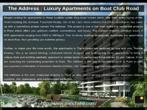 Residential Properties in Pune by Panchshil Realty