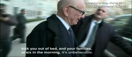 Murdoch secretly taped calling police 'totally incompetent'