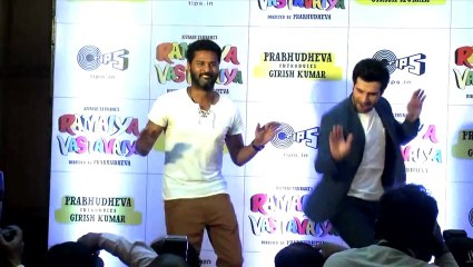 Prabhudeva & Girish Kumar Performance - Ramaiya Vastavaiya Song