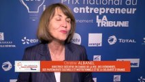 Prix national du jeune entrepreneur - Interview de Christine ALBANEL