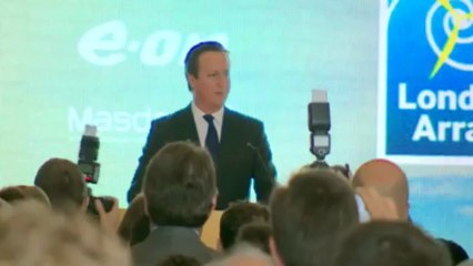 PM opens world's largest offshore windfarm