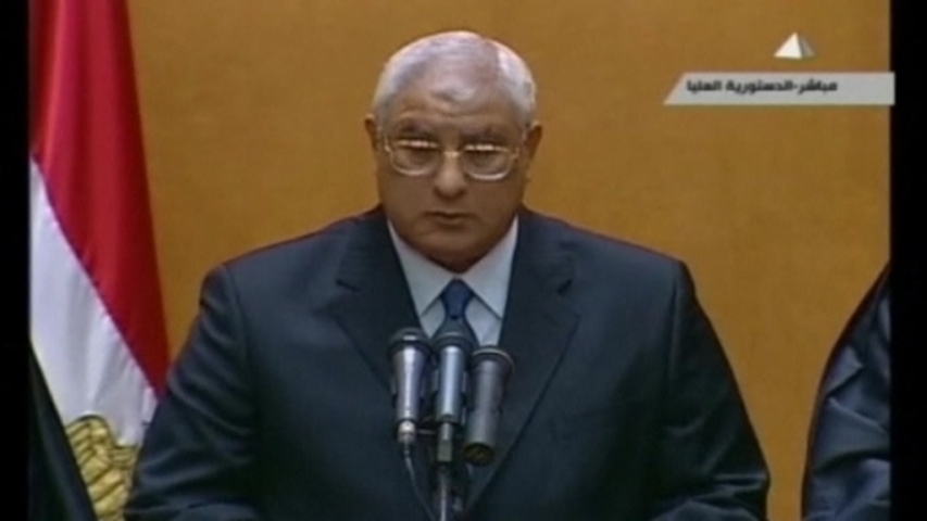 Egypt's new president takes office