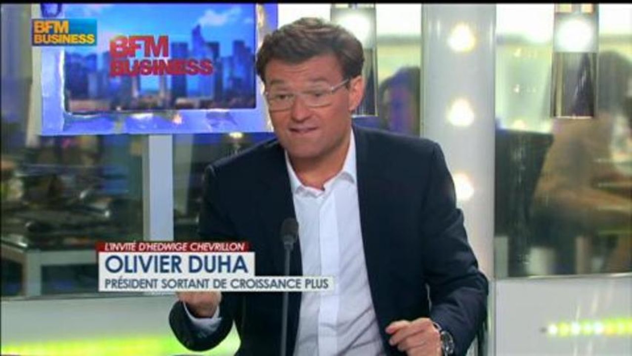 Olivier Duha et Stanislas de Bentzmann : ancien et nouveau présidents de CroissancePlus - 4 juillet