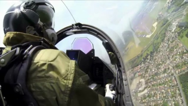La démonstration du Rafale - Démo commentée - Bourget 2013 - Dassault Aviation