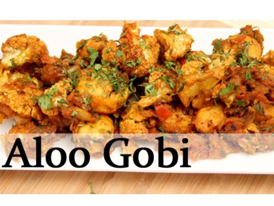 Aloo Gobi -  Potato Cauliflower Curry - Vegetarian Recipe By Ruchi Bharani [HD]