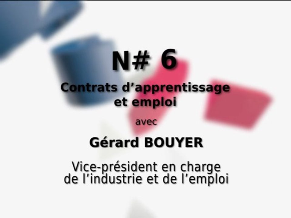 Contrats d'apprentissage et emploi