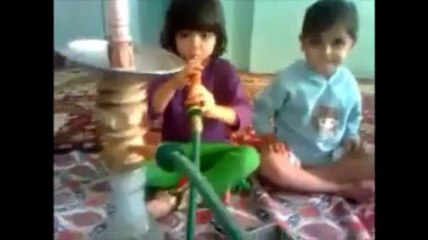 Kids Smoking Sheesha .. Is This our Future?