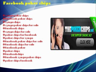Zynga Poker Chips