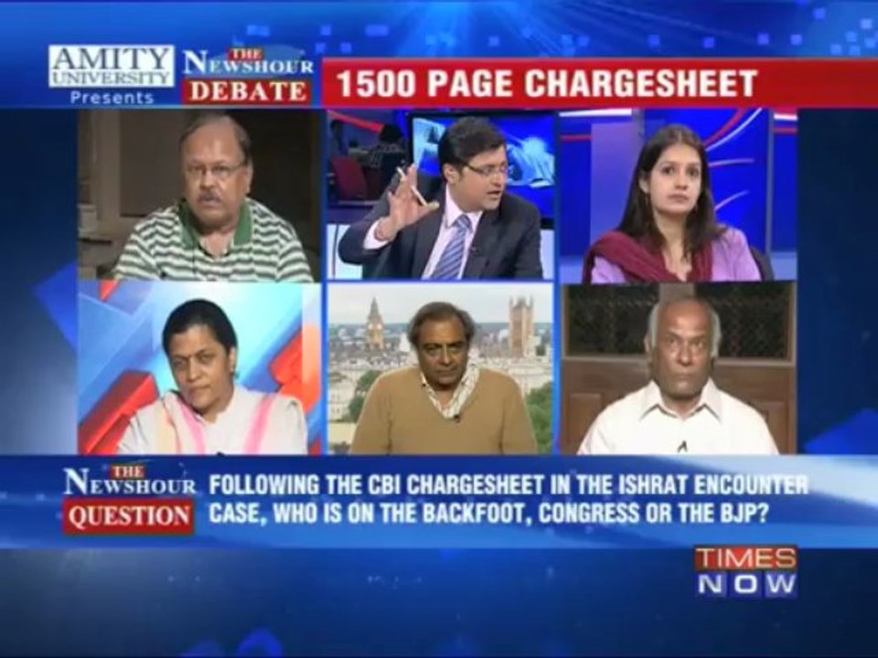 The Newshour  Debate: CBI: Encounter fake - Part- 3