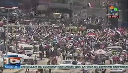 Presidente interino de Egipto es juramentado tras golpe de Estado