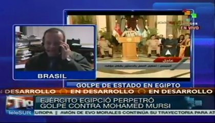 Golpe contra Mursi, una nueva etapa de la Revolución egipcia: Altman