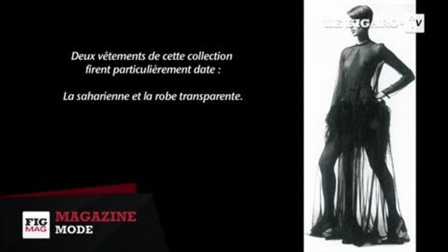 Yves Saint-Laurent : une ancienne mannequin met sa garde-robe aux enchères