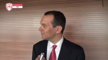 Ο Γιώργος Αγγελόπουλος για την κλήρωση της Ευρωλίγκας 2013 14