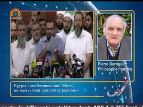 Pierre Dortiguier - Egypte : soulèvement anti-Morsi, un mouvement national et populaire